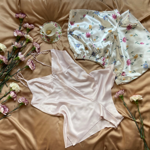 Luxurious Long Silk Pajama Sets